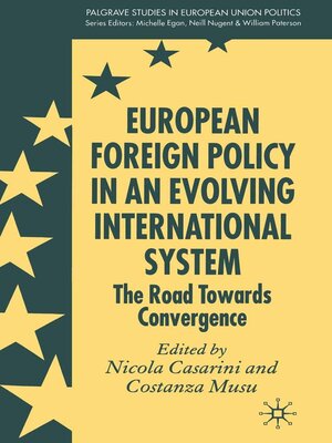 cover image of European Foreign Policy in an Evolving International System